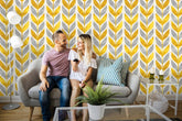 Art Deco Scandinavian  Wallpaper